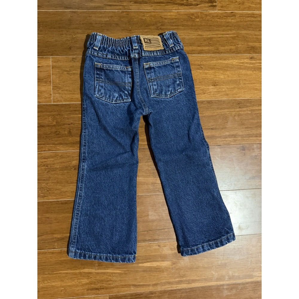 Vintage Ralph Lauren Polo Boy's Jeans Classic Dark Blue‎ Casual Comfort Size 5 - Picture 6 of 9